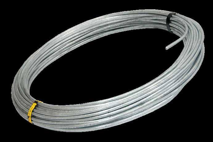 Lightning installation 151 ednarka i drut ednarka i drut odgromowy cynkowany ogniowo. Produkt w sprzedaży w opakowaniu zbiorczym po 25 lub 50 kg. and-iron and wire, hot-dip galvanized.