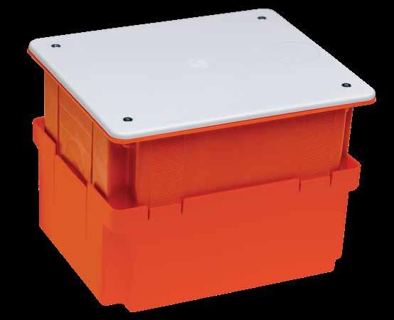 Modular design of box allows quick and fast assembly, even in unusually position.