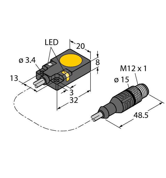 1-RS4.47T/C4 7007 4/ TURCK Inc.