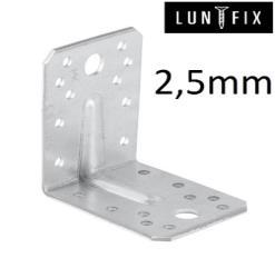LUN FIX Sp. z o.o. Stara Iwiczna ul., Słoneczna 116A, (8 km. od Warszawy) www.lunfix.pl mail: lunfixsale@gmail.com +48 733 444 936 Kątownik z przetłoczeniem MOCNY netto od 90x90x65x2.5 (op. 20szt.