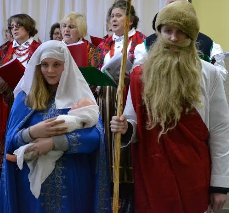 młoda dziewczynka Ola Piotrowska, rolę św.