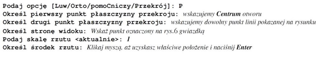 W LUW'ie BOK płaszczyzna XY0 pokrywa się z bokiem elementu, zaś w LUW'ie PODSTAWA płaszczyzna XY0 pokrywa się z podstawą elementu. Rys. 5. LUW'y potrzebne do prawidłowego utworzenia rzutni.