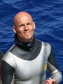 Herbert Nitsch (aus.) rekordzista freedivingu, 14.06. 2007 r.