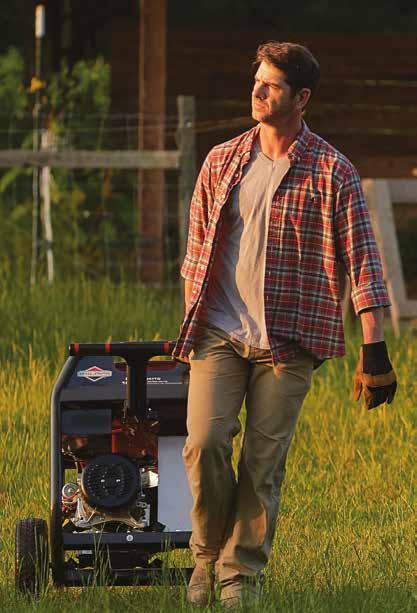 Moc do pracy Briggs & Stratton jest największym na świecie producentem silników spalinowych chłodzonych powietrzem.