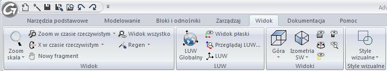 12: Dodano polecenie LUW we wstążce Użytkownicy mają teraz dostęp do polecenia LUW bezpośrednio ze wstążki,