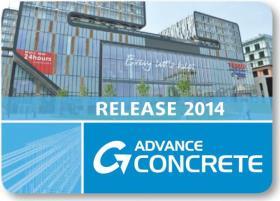 Advance Concrete 2014 Advance Concrete 2014 zawiera wiele nowości oraz usprawnień: Kompatybilność z AutoCAD 2014 Opcje dostosowania palety narzędzi Zwiększona szybkość tworzenia