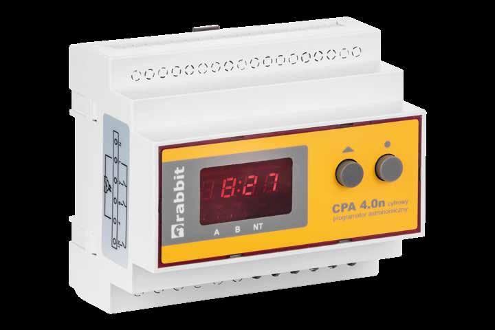 11 CPA 4.0 CYFROWY PROGRAMATOR ASTROOMICZY CPA 4.0 to sterownik przeznaczony do włączania i wyłączania oświetlenia ulicznego.