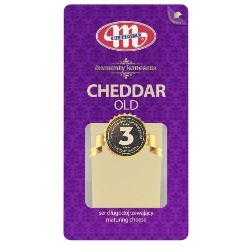 Wchodzący w jej skład ser Cheddar Old (3 miesiące) swoje wyjątkowe walory smakowe zawdzięcza długiemu okresowi dojrzewania w starannie dobranych warunkach.