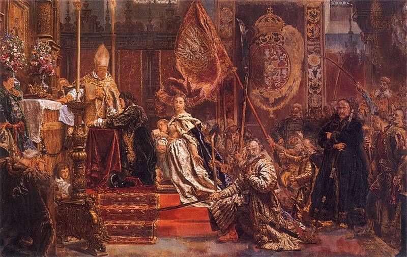 Śluby Jana Kazimierza R.P. 1656 - obraz Jana Matejko Sejm zerwano w 1652 roku przez liberum veto, większość reform proponowanych przez króla wywoływała silny opór polskiej szlachty.