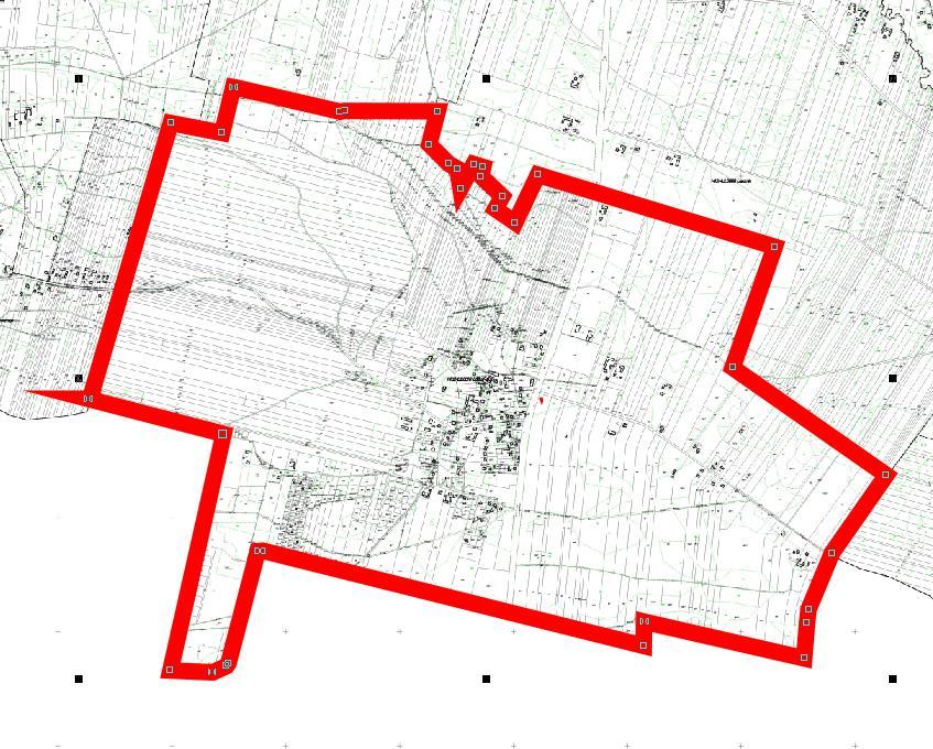 Klonowa, Kościelna, Mickiewicza, Prądzyńskich, Radzymińska, Rynek, Szkolna, Wołomińska, Wspólna, Zachodnia.