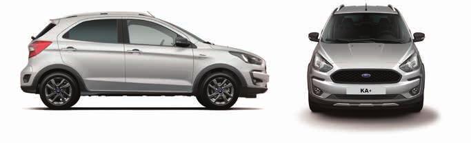 FORD Ka + Dane Techniczne Silniki Masa własna * (kg) Maksymalna masa całkwita (kg) Maksymalna masa zespłu pjazdów (kg) Maksymalna masa przyczepy z hamulcem (kg) Maksymalna masa przyczepy bez hamulca