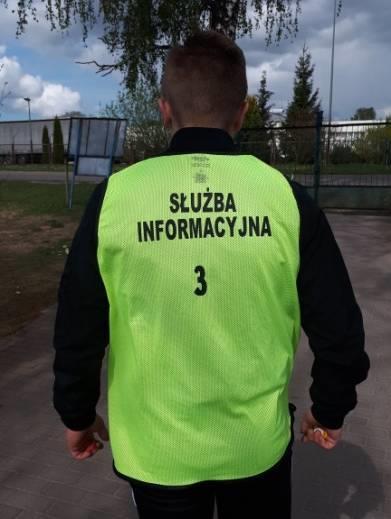 wolontariuszy odpowiedzialnych za problematykę ochrony i bezpieczeństwa podczas zawodów piłkarskich w