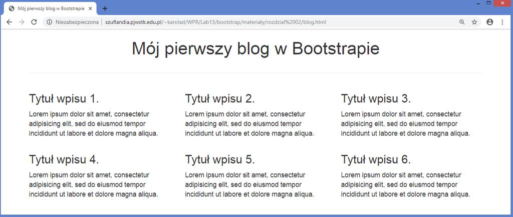 bootstrapa wykonaj