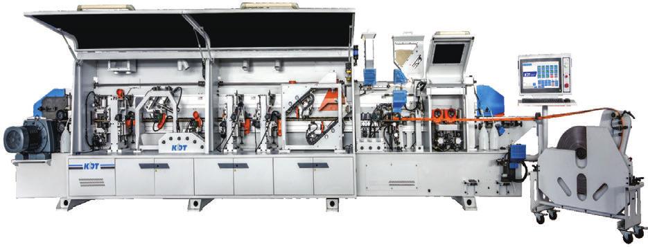 Wysokoprędkościowe Automatyczne Okleiniarki High Speed Automatic Edge Bander KE-568JS Kierunek standardowy Standard
