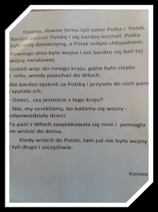 KONKURSY ZEWNĘTRZNE Konkurs Bajka o Polce i