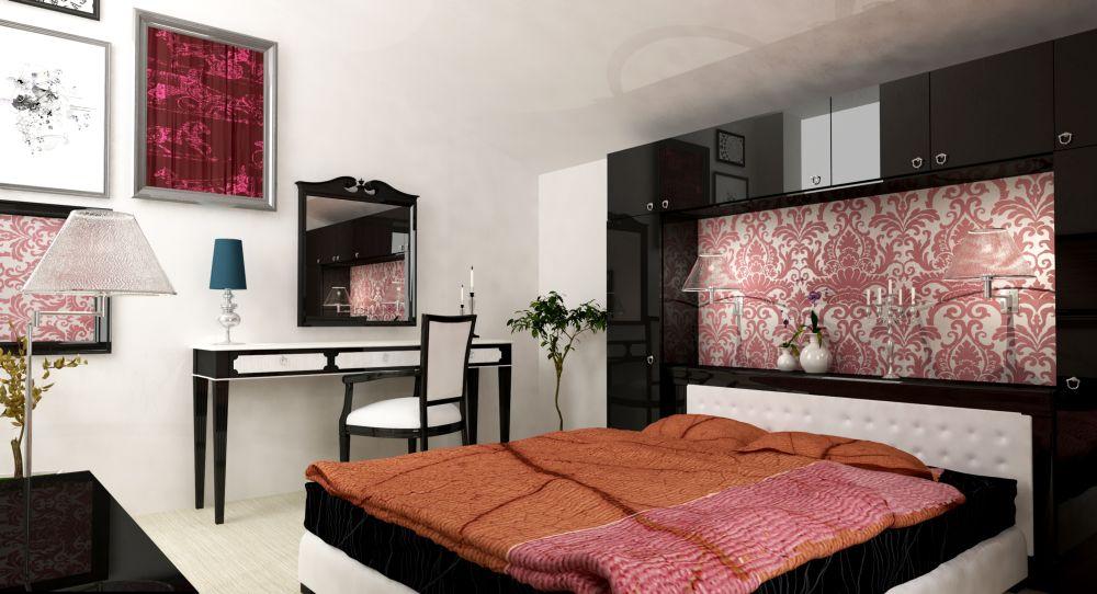 Tapety w nowoczesnych aranżacjach zdobią najczęściej jedną ścianę. W sypialni wykorzystuje się powierzchnię za łóżkiem.