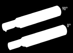 1,5xD Narzędzie do wiercenia, toczenia i przecinania Zakres dostawy: Korpus wyposażony w śrubę mocującą i śrubokręt Ø 10 mm Ilustracje pokazują wersje prawe lewe prawe 2G/P1 2G/P1 Oznaczenie DC