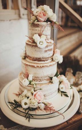TORT WESELNY 100 zł / kg NAKED CAKE