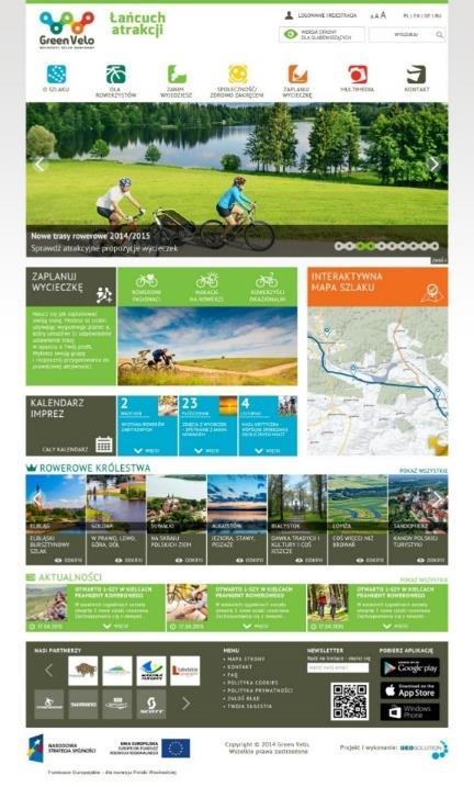 GreenVelo oraz turystyki rowerowej; lifestylowy charakter portalu