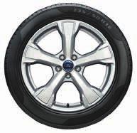 obręcze kół ze stopów lekkich z  235/45 (D2VBE) TITANIUM