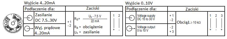 2-żyłowy 12 211 14 12 11 14 12 11 14 12 11 13 212 212 211112 111 Przetwornik dl typu
