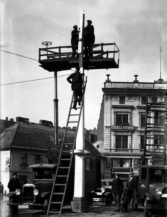 Z KART HISTORII potrzeb miejskiej sieci tramwajowej.