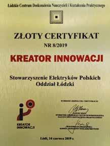 4.0 oraz potrzebom Przemysłu 4.0 (akwatronika, tekstronika, inteligentny dom, robotyka, obrabiarki CNC, transport hybrydowy, energia odnawialna).