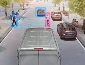 NOWY FORD TRANSIT Bezpieczeństwo i nowe technologie AMBIENTE TREND LIMITED System ABS z elektronicznym systemem podziału siły hamowania (EBD) Elektroniczny układ stabilizacji toru jazdy (ESC) Układ