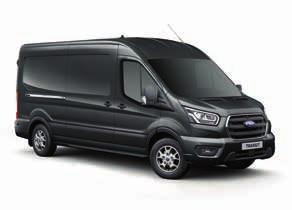 NOWY FORD TRANSIT Kolory nadwozia Frozen White lakier zwykły bez dopłaty Lakier niedostępny dla wersji Limited Blazer Blue lakier zwykły bez dopłaty Race Red lakier zwykły bez dopłaty Diffused Silver