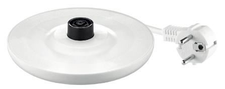 THE APPLIANCE S CONSTRUCTION AND FEATURES Appliance's parts 1. Body of the kettle 2. Water level indicator 3. Handle 4. Lid opening button 5. Lid 6. On/off switch 7. Base 8.