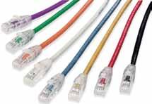 Rozwiązania miedziane PowerCat TM 5e UTP Kable krosowe U/UTP PowerCat 5e Kable krosowe PowerCat 5e wytwarzane są przy użyciu wysokiej jakości kabla czteroparowego (linki) kategorii 5e.