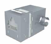 Rozwiązania miedziane PowerCat TM 5e ekranowane Moduły PowerCat UTP MOD-SNAP System modułowy PowerCat MOD-SNAP zapewnia elastyczną i wszechstronną metodę instalacji, umożliwiając użytkownikowi wybór