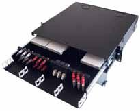 Rozwiązania światłowodowe Lightband TM Panele ModLink Panele światłowodowe Modlink Panele światłowodowe przeznaczone są do montażu kaset Modlink, płytek sześciodrożnych lub modularnych kaset