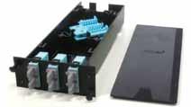 Rozwiązania światłowodowe Lightband TM Modularne Kasety Światłowodowe System WPS Str, 57 Modularne kasety światłowodowe MKS Modularna kaseta światłowodowa znakomicie nadaje się do Kompatybilne z