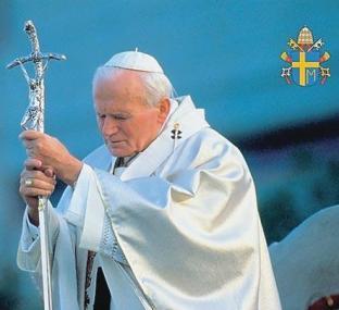Papież Jan Paweł II Karol Józef Wojtyła - ur. 18 maja 1920 w Wadowicach, zm.