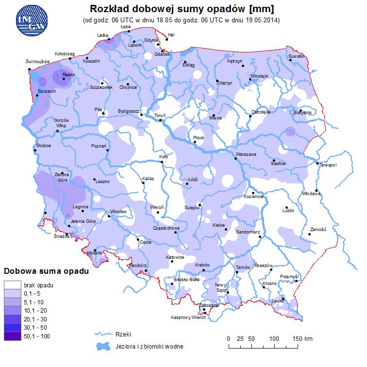 PIB Stan wody na głównych