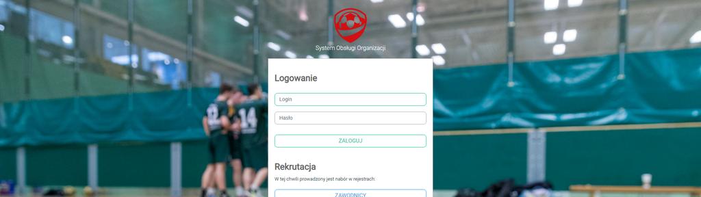 System Obsługi Organizacji REKRUTACJA ZAWODNIKA Instrukcja dla zawodnika lub opiekuna prawnego zawodnika niepełnoletniego Przed rozpoczęciem rekrutacji: Do przeprowadzenia