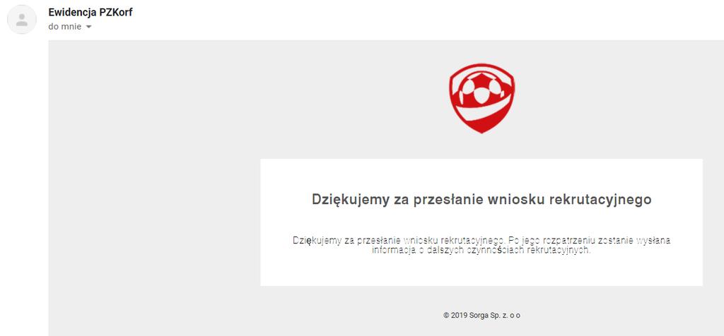 Twój formularz będzie weryfikowany przez Kierownika Klubu do którego się zgłaszasz to może potrwać nawet kilka dni gdyż konieczne jest tu działanie człowieka.