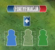 Fortyfikacja Akcja ta wymaga użycia 3 Robotników (1 Kupca, 1 Robotnika dowolnego typu i 1 Zwiadowcy) oraz rosnącej liczby Zapasów.