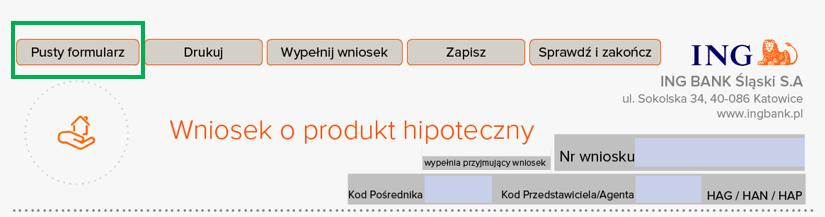 6. Dodatkowe informacje Jak otrzymać wersję papierową dokumentu? Aby otrzymać wersję papierową użyj przycisku Pusty Formularz i wydrukuj dokument.