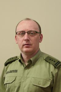 Zastępca Komendanta Karpackiego Oddziału Straży Granicznej odpowiedzialny za sprawy logistyczne.