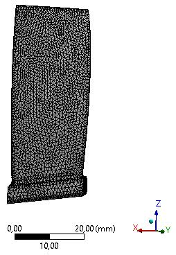 wykonawczego. Model geometryczny został następnie zaimportowany do programu Ansys Workbench. 3. NUMERYCZNA ANALIZA MODALNA 3.1.