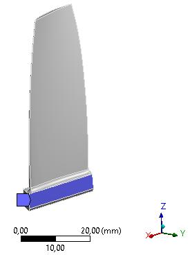 Uzyskana siatka jest w całości siatką tetraedryczną. Model dyskretny (rysunek 2a) składa się z 19127 elementów skończonych oraz 35642 węzłów.