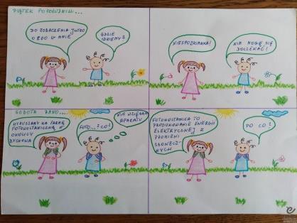 LAUREACI w kategorii: KOMIKS II miejsce: Michał Korytkowski, uczeń Szkoły Podstawowej im. B.