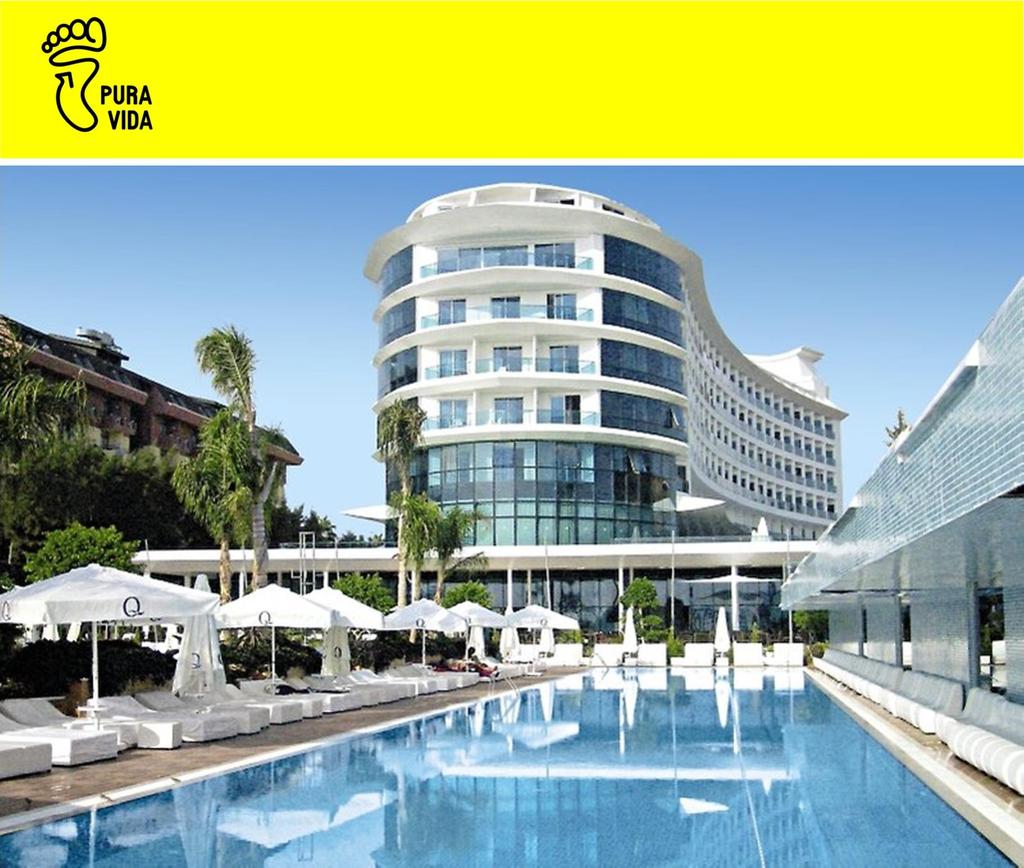 Q Q PREMIUM RESORT HOTEL ***** Ten nadmorski hotel oferuje prywatną plażę oraz klimatyzowane pokoje z bezpłatnym bezprzewodowym dostępem do Internetu.