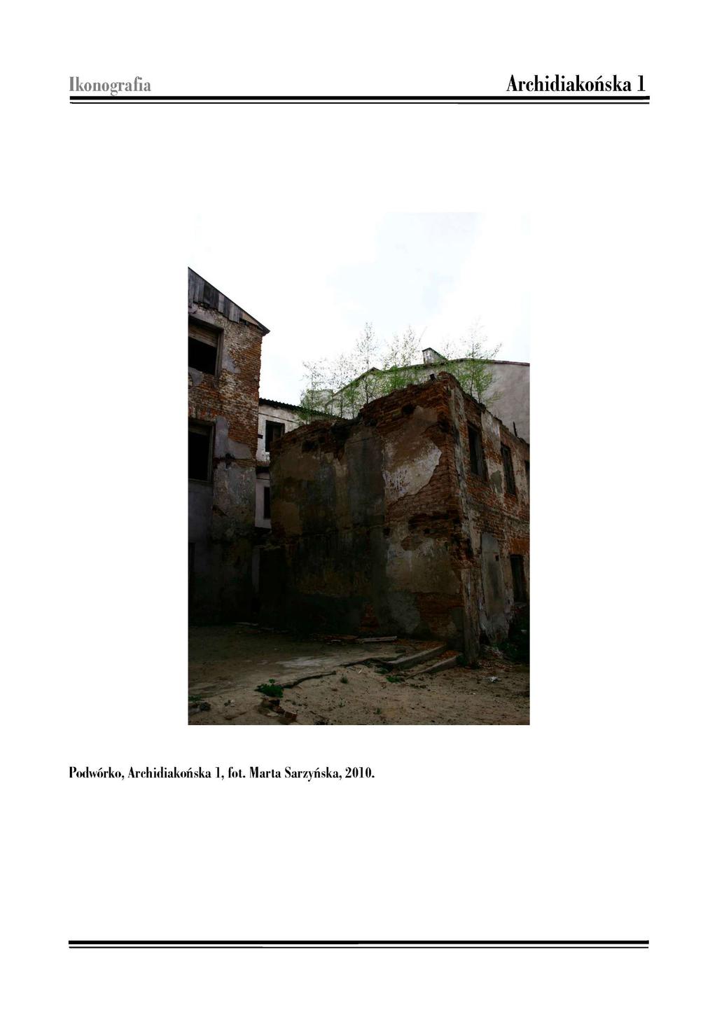 Podwórko, Archidiakońska 1,
