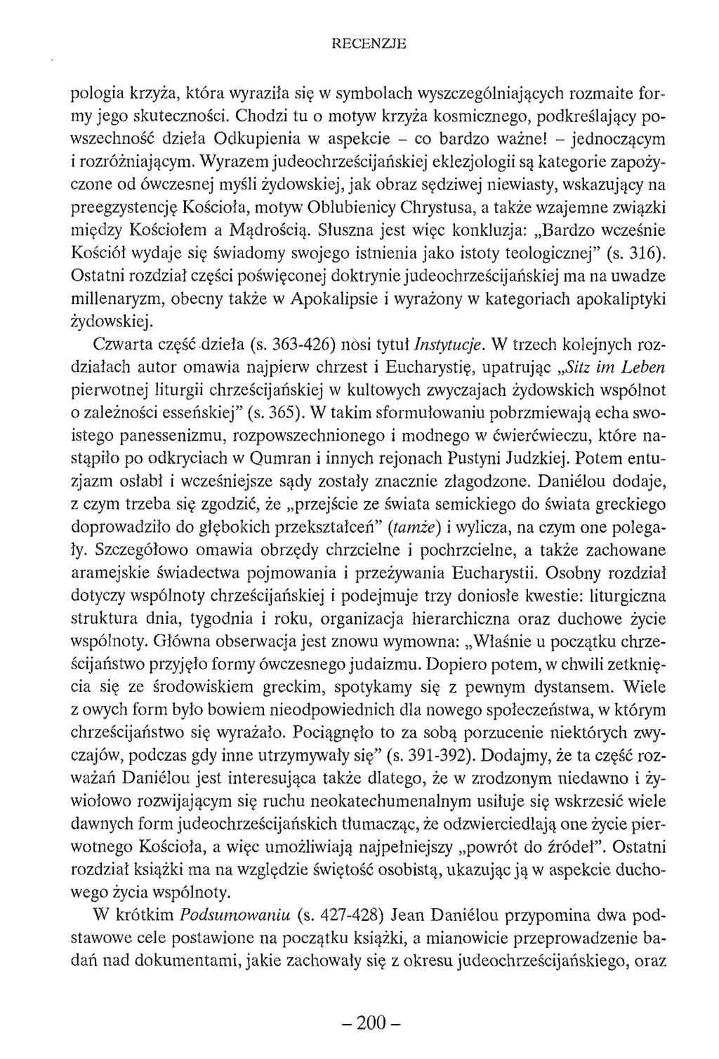 pologia krzyża, która wyraziła się w symbolach wyszczególniających rozmaite formy jego skuteczności.