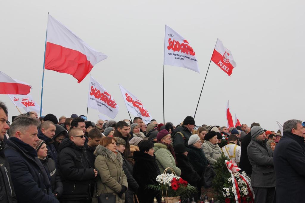 Podczas nabożeństwa ekumenicznego poświęcono krzyż odnowiony przez stronę ukraińską.