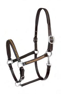 Kantary Kantary Kantar skórzany Leather halter CupChain Art. 20810002 1. 2. 3. 4.