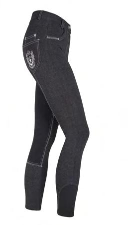 Bryczesy Bryczesy Bryczesy StandardFull męskie Breeches StandardFull men Art. 11310012 Klasyczne bryczesy z pełnym lejem wykonanym z syntetycznej skóry Clarino.